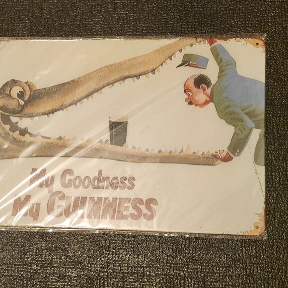 My Goodness My GUINNESS Wall Sign Plaque Tin Sign BNIP - Picture 4 of 4